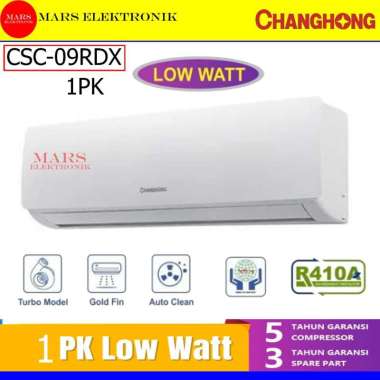 AC CHANGHONG CSC-09RDX - 1 PK LOW WATT - PENDINGIN RUANGAN CHANGHONG CSC 09 RD - LOW WATT - READY HA
