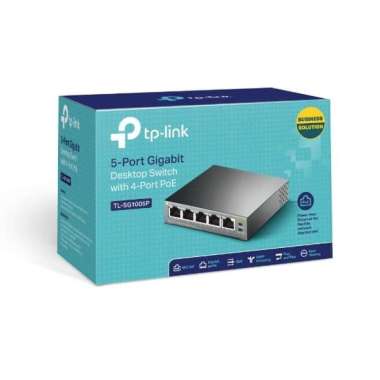 TP-Link / TPLink Switch 5 Port Gigabit with 4 PoE TL-SG1005P