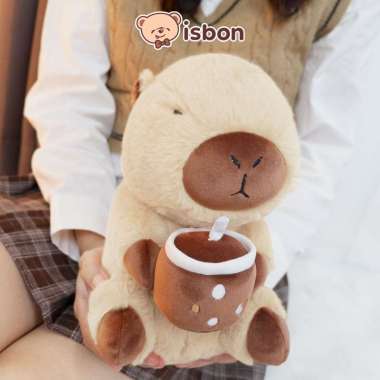 ISTANA BONEKA Berang Berang Capybara Lucu Mainan Anak Hadiah Ulang Tahun Cowok Cewek Squishy Premium