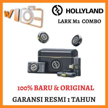 Hollyland Lark M2 Combo Wireless Lavalier Microphone Lark M2 Duo Type-C
