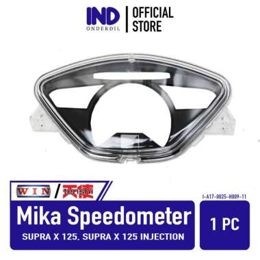Mika Speedometer Honda Supra X 125 Old & Supra X 125 Injeksi Batman Merk WIN / TENSHI Kaca Kilometer