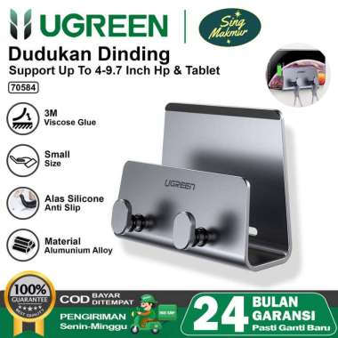 UGREEN Gantungan Phone Holder Charger Dinding Kabel 70584