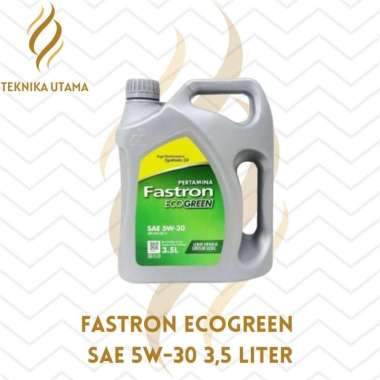 OLI MESIN PERTAMINA FASTRON ECOGREEN ECO GREEN SAE 5W-30 3,5 LITER
