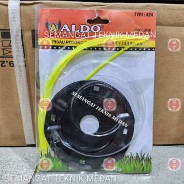 KEPALA BENANG NILON NYLON POTONG BABAT PANGKAS SENAR RUMPUT SET ALDO