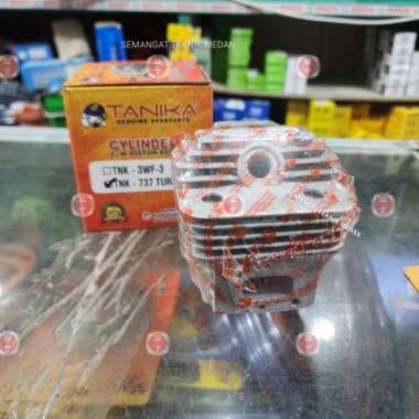 CYLINDER SILINDER BLOK PISTON MESIN BLOW MIST TANIKA TNK SR 737 TURBO