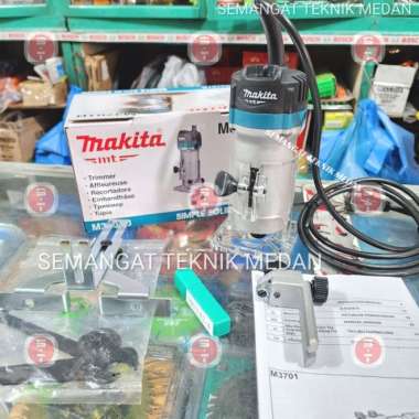 M3701 MESIN TRIMMER ROUTER PROFIL PROPIL KAYU MAKITA MT M 3701B 3701 B