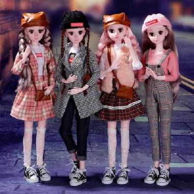 Mainan Boneka BJD Jumbo Size 60cm Casual Dress 1219-400