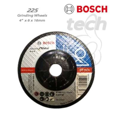 Mata Gerinda Batu Poles Besi Grinding Disc 4" Bosch (225)