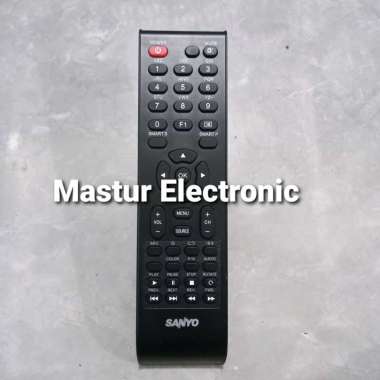 REMOTE REMOT TV SANYO HAIER LED LCD HITAM ORIGINAL