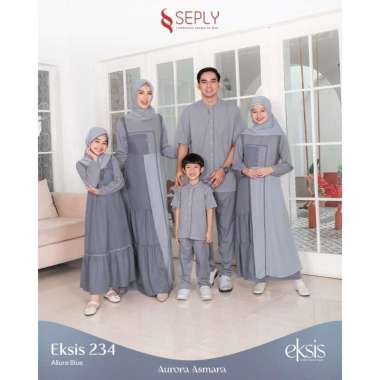 EKSIS 234 ALLURE BLUE SEPLY ORIGINAL GAMIS DEWASA MEYRA 224 ALLURE BLUE 149 ALLURE BLUE KOKO KASEO 2