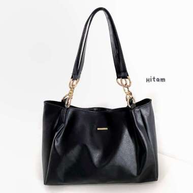 Nadine Totebag - Tweelyforbag - Tas Selempang Wanita - Tas Wanita Hitam