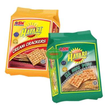 ASW Hatari See Hong Puff Cream Crackers Hong Puff