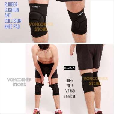 Knee Pad Futsal Kneepad Support Pelindung Lutut Kaki Aolikes Deker Protector Lutut Gym Cedera SET SE