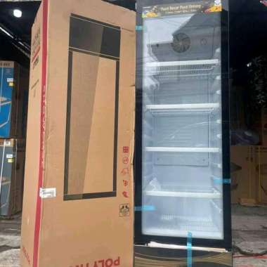 showcase Polytron 4 rak jumbo kapasitas 285 liter