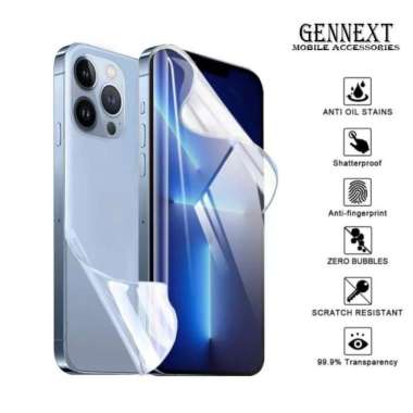 ANTI GORES JELLY HYDROGEL ZTE BLADE V40 V40S V40PRO PRO SMART 5G DEPAN+BELAKANG V40 SMART 5G