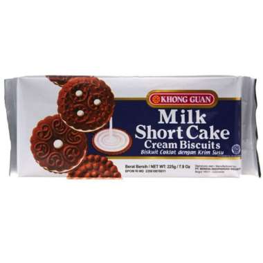 KHONG GUAN MILK SHORT CAKE 225GR PACK