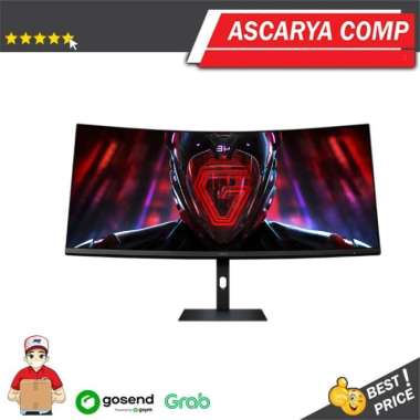 Xiaomi Mi Monitor 34" G34WQi WQHD Ultrawide 180Hz Curved Gaming Garansi Resmi - G34WQi