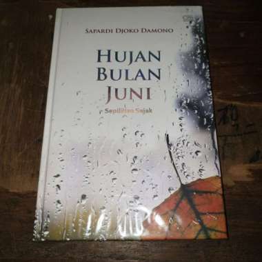 NOVEL HUJAN BULAN JUNI HARD COVER