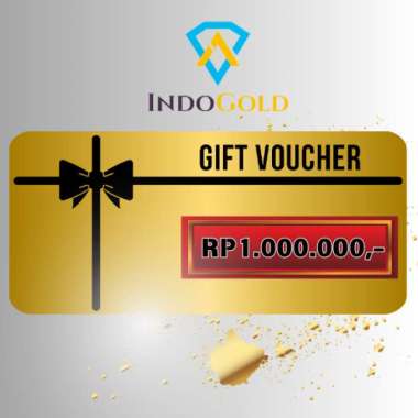 Voucher IndoGold Emas Digital Rp1.000.000