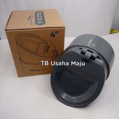 Back Flow Valve Rucika 4" inch PVC