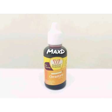 Koepoe Koepoe Pewarna Makanan Warna Orange 30 ml 1 Pcs