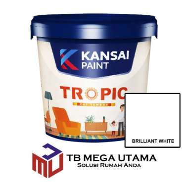 Kansai Paint Tropic Brilliant White 20 Kg | Cat Tembok Interior