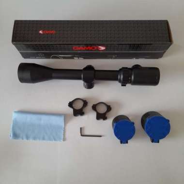 Teleskop Gamo 3-90X EG Tele bagus lampu nyala
