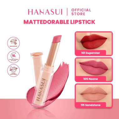 Hanasui Mattedorable Lipstick 105 Noona
