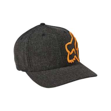 FOX Racing Topi Clouded Flexfit 2.0 Hat | Black/Gold S/M