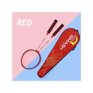 Goto Smash Raket Bulutangkis Badminton Racket Original Alat Olahraga RED