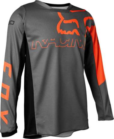 FOX Racing Youth 180 Skew Jersey [Pewter Grey] YM