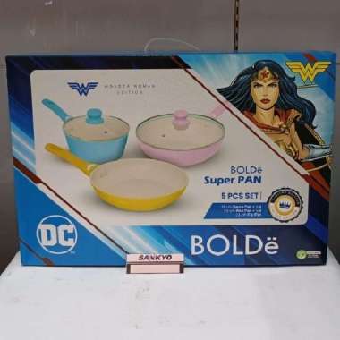 BOLDE SET PAN WONDER WOMEN