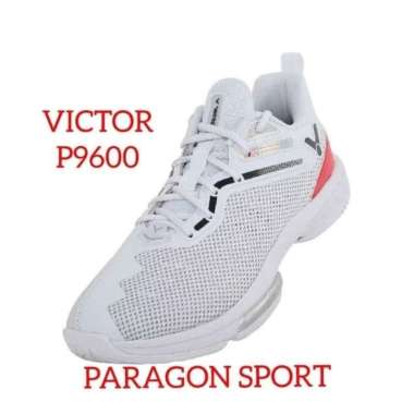 Sepatu Badminton VICTOR P9600 38 ( 24 cm ) Putih