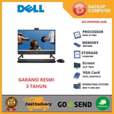AIO DELL INSPIRON 5430 I5 120U 8GB RAM TOUCHSCREEN