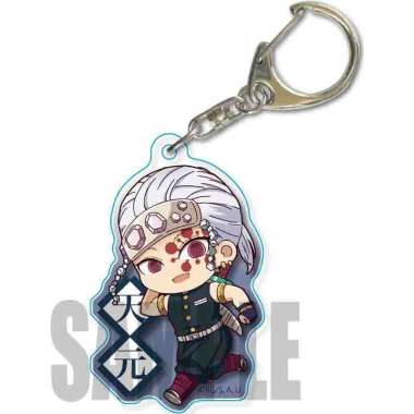 Keychain Demon Slayer Kimetsu no Yaiba Akrilik Gantungan Kunci Anime Acrylic Tengen Uzui