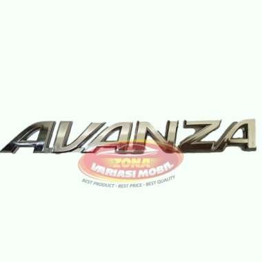 Emblem Avanza / Logo 3D AVANZA CHROME