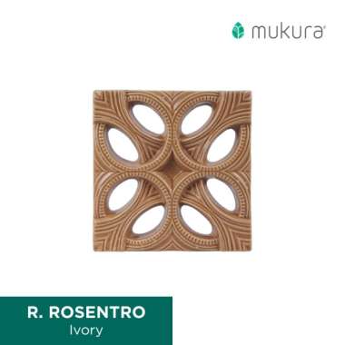 Roster Keramik Granit Mukura Rosentro 20 x 20 cm Ivory