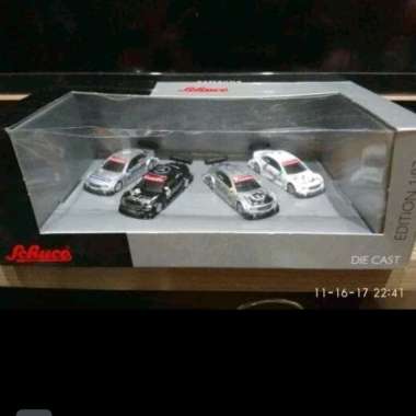 Schuco 1:87 Mercedes Benz C-Klasse DTM 2007 set 4 pcs diecast