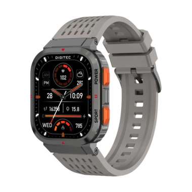Jam Tangan Smartwatch Digitec COMMANDER Original GY-Grey