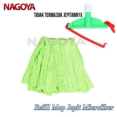 Refill Pel Jepit Nagoya Fiber Microfiber Refil Kain Pel Lantai Mop