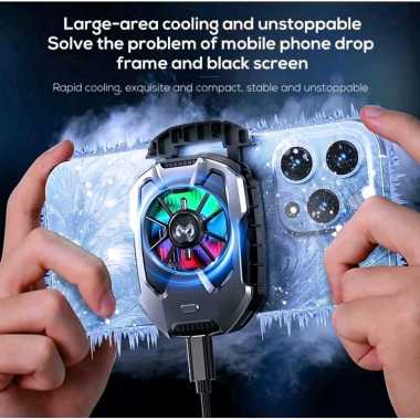 Memo dla8 phone fan cooler kipas pendingin radiator hp game gaming 2 gear speed