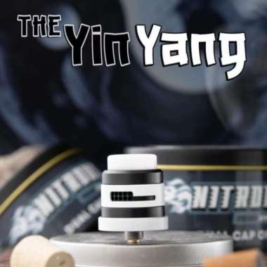 Nitrous RDA Dual Cap Only The Yin Yang Edition