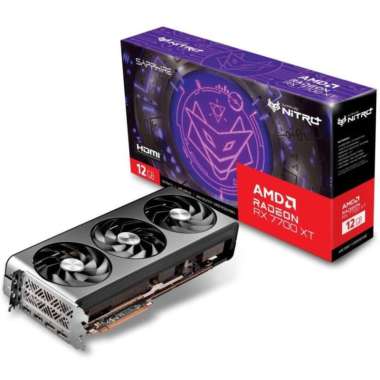 VGA SAPPHIRE NITRO+ AMD RADEON RX 7700 XT 12GB GDDR6 7700XT