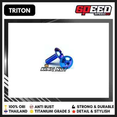 Baut Disc Cakram Honda Vario 125 150 Lubang 5 ADV Lubang 6 Baut Titanium Probolt Grade 5 Thailand Ki