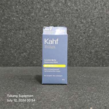 Kahf Invisible Matte Sunscreen Stick SPF 50++++ SPF50 SPF 50 22gr 22 gr