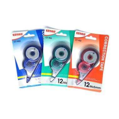 [LUSIN] Tipex Correction Pen Tape Kertas - Kenko CT-902 MURAH