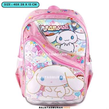 RTM - RANSEL ANAK SEKOLAH - TAS KUROMI CINNAMOROLL - TAS SANRIO - RANSEL KUROMI - RANSEL CINNAMOROLL
