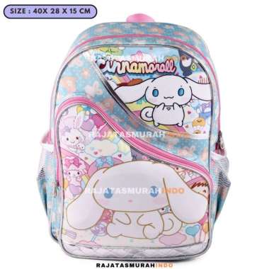 RTM - RANSEL ANAK SEKOLAH - TAS KUROMI CINNAMOROLL - TAS SANRIO - RANSEL KUROMI - RANSEL CINNAMOROLL