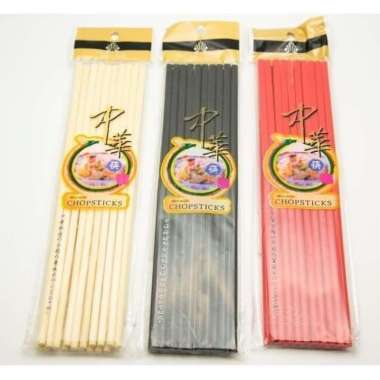 Sumpit Melamin 24 CM | Sumpit Mie | Sumpit Makan | Sumpit Hitam