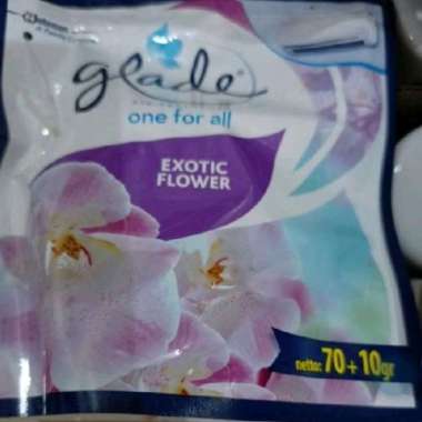 GLADE One For All / Glade Pengharum Ruangan / Pengharum Ruangan 70g+5g Exotic